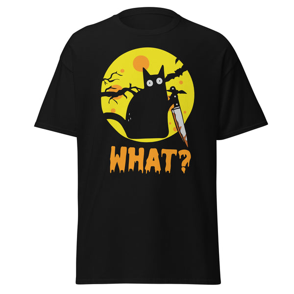 WHAT? CAT HALLOWEEN T-shirt