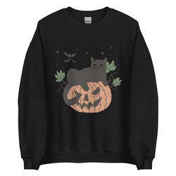 HALLOWEEN BLACK CAT Sweatshirt