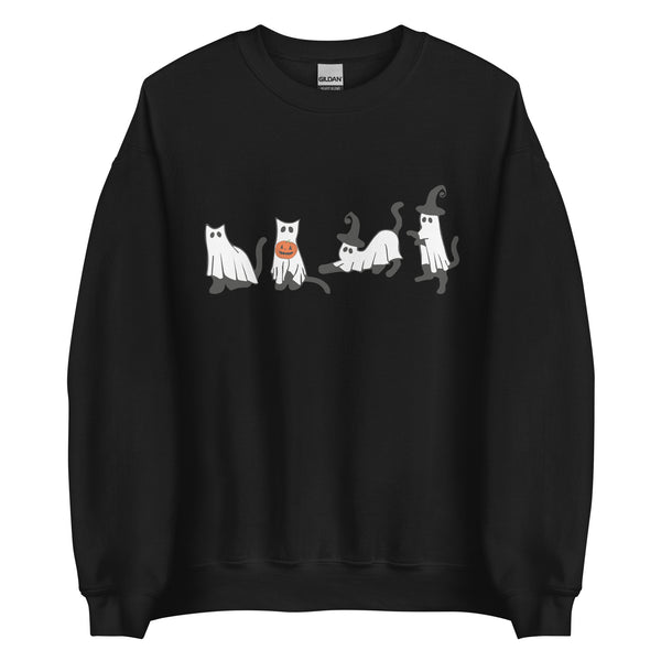 BLACK CAT HALLOWEEN Sweatshirt